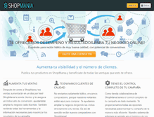 Tablet Screenshot of partner.shopmania.com.mx
