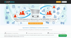 Desktop Screenshot of partner.shopmania.ro