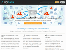 Tablet Screenshot of partner.shopmania.com