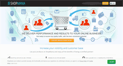 Desktop Screenshot of partner.shopmania.co.uk