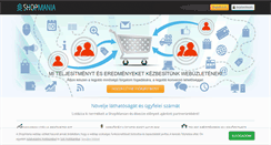 Desktop Screenshot of partner.shopmania.hu