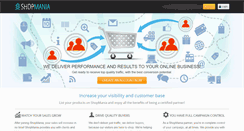 Desktop Screenshot of partner.shopmania.co.za