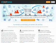 Tablet Screenshot of partner.shopmania.com.ar