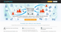 Desktop Screenshot of partner.shopmania.rs