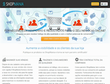 Tablet Screenshot of partner.shopmania.com.br